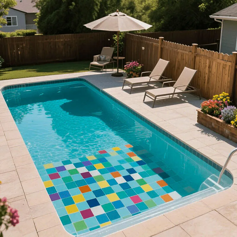 Fiberglass pool and pond
